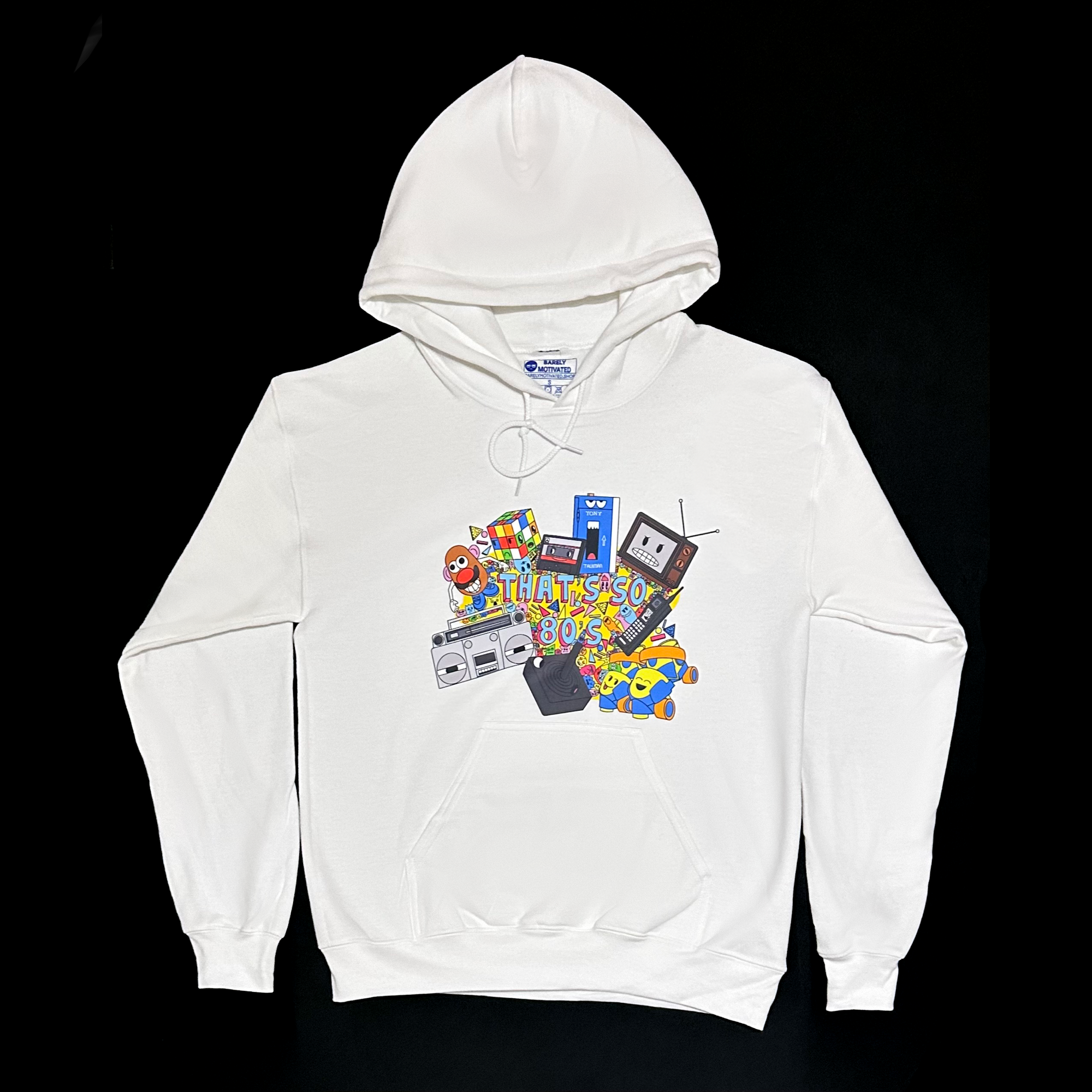 That's So 80's Hoodie (White)